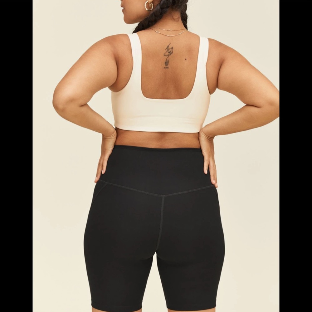 Girlfriend Collective high-rise biker short -Small